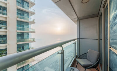 Large Flat | High Floor | Marina Canal & Beach 8px