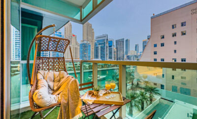 Marina Elegance: Walk to JBR Beach & Ain Dubai