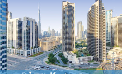 Marquise Square Tower – Bright Studio with Burj Khalifa View