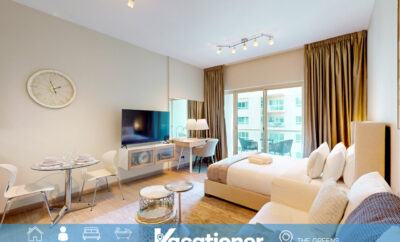 Al Samar – Chic Upgraded Studio in The Greens