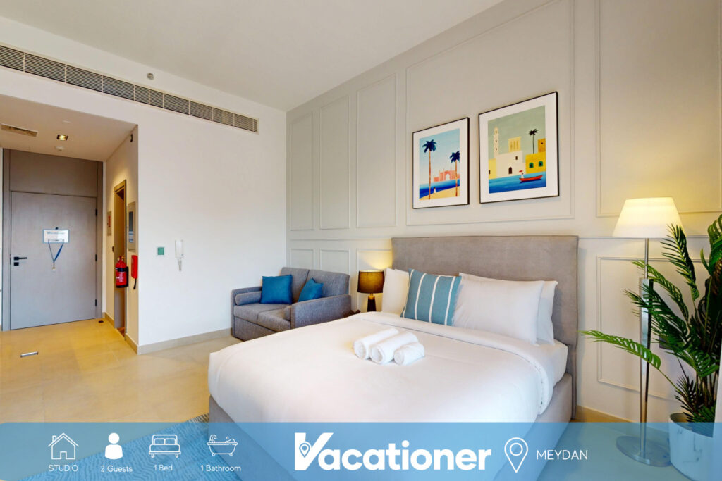 Mag 980 – Cosy Studio with City Views in Meydan