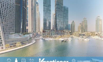 Iris Blue – Colourful One Bedroom in The Marina