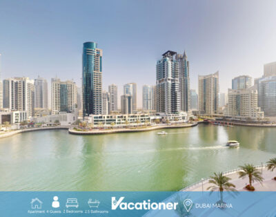 Bonaire Tower – Vibrant Two Bed With Marina Views