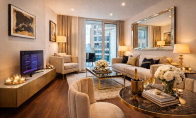 LuxuryLondonStays – Luxury City View AirCon Balcony Rooftop Panoramic London Heated Floor – 1000MB Wi-fi, minutes from Sky Garden