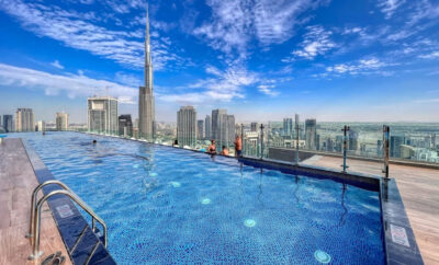 Spectacular Burj View from Infinity Pool