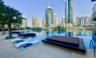 Modern 1BR with Pool view