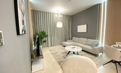 Modern 2BR in Skycourt Tower A | Free Parking | Pool + Gym