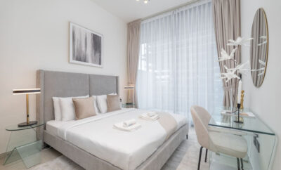 Stylish 1BHK by CzechIn | Pool & Gym | Prime JVC