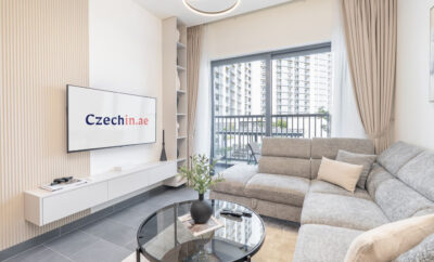 Modern 1BHK | Bunk Beds + Sofa Bed | By Czechin