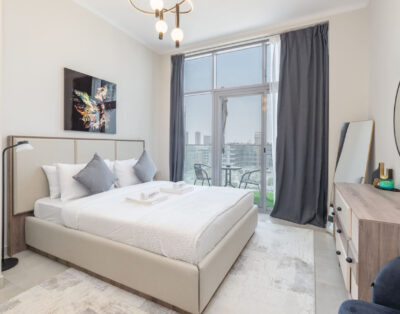 Modern 1BHK Apartment in Pantheon JVC – by Czechin