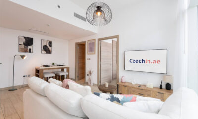 Chic 2BHK Retreat with Marina Views by Czechin