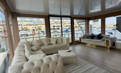 Experience Abu Dhabi from the Water – Luxury 2-Bedroom Houseboat