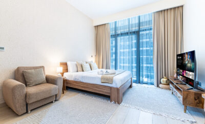 Stylish studio with Pool and Gym access.