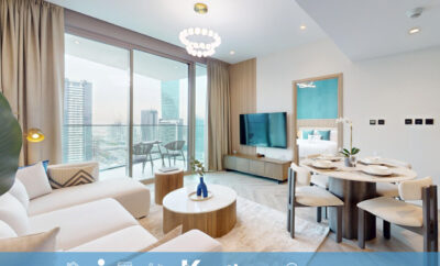 Peninsula Three – One Bed with Skyline Canal View