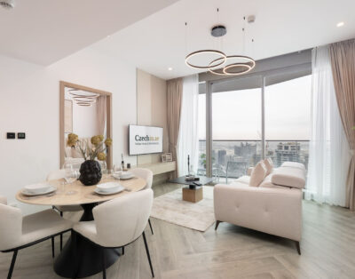 Luxury 1BR | Canal & Skyline Views | Peninsula 3