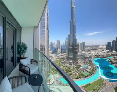Burj Khalifa View Luxury 2BR | High Floor