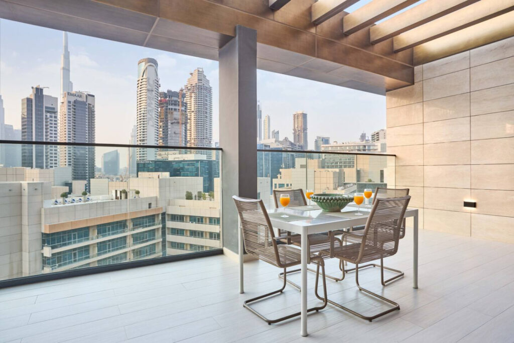 Burj Khalifa View Terrace with Private Jacuzzi