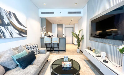 Chic 1-Bedroom with Epic Burj Khalifa Views