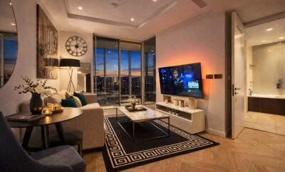 LuxuryLondonStays – Battersea power station Emperor Suite