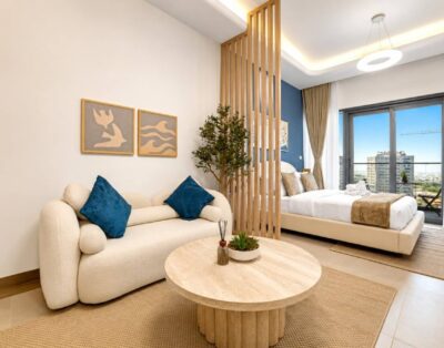 Cozy studio in Sol Bay | Business Bay