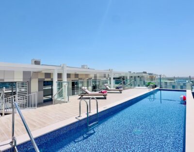 Private Pool 4BR Loft | Sleeps 6 – Al Raha Lofts 1