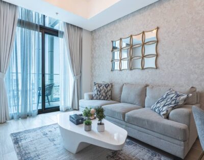 Stylish 1BR with Burj Khalifa View | Dubai